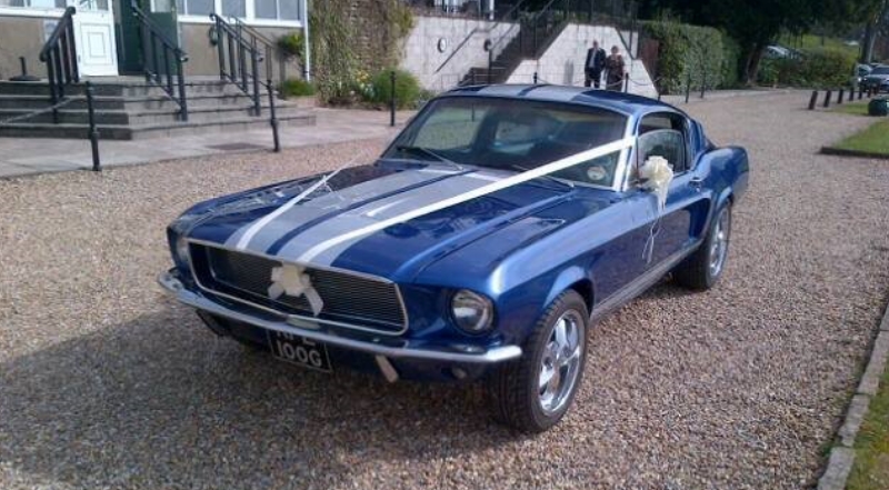 American Car Weddings Mustang 8