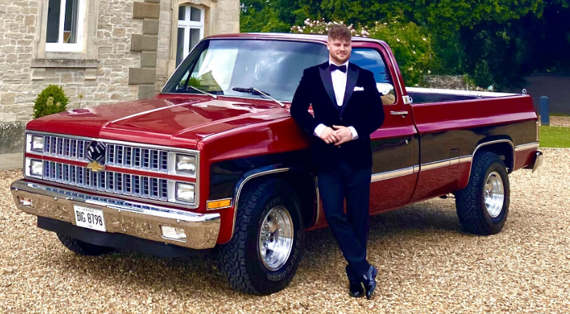 American Car Weddings Chevy C10 Silverado Pick-up