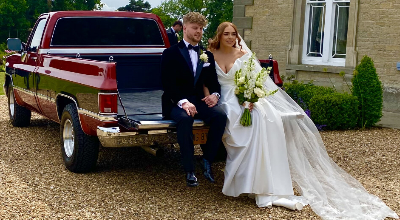 American Car Weddings Chevy C10 Silverado Pick-up