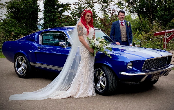 1967 Ford Mustang Fastback - Mustang Wedding Car South Wales